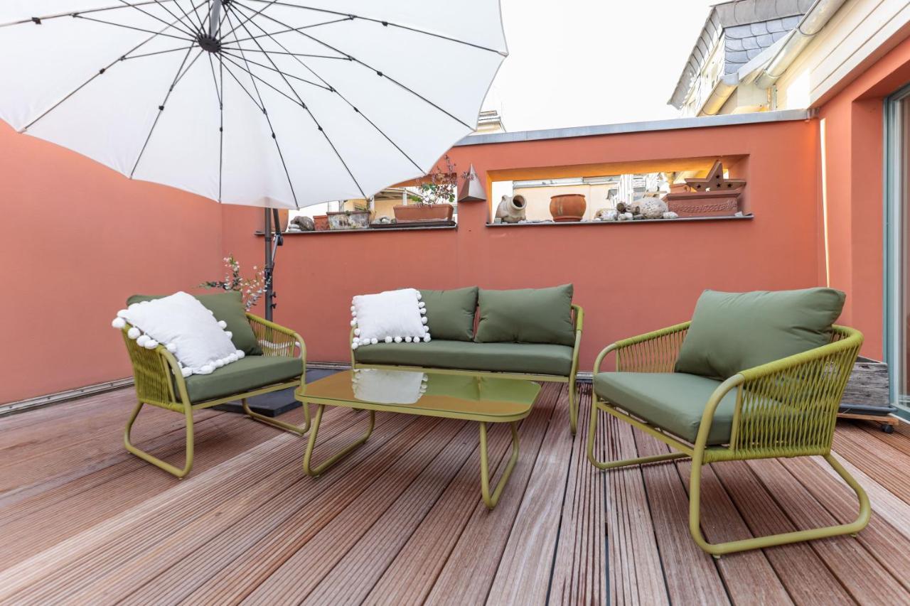 Bohnapartments Bauhaus - Absolutes Zentrum - Terrasse - Vollausstattung - Wlan Веймар Экстерьер фото